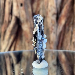 4.5cm 20g Wolframite & Calcite from Yaogangxian Mine, Hunan, China
