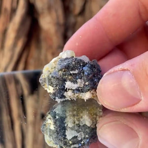 3cm 20g Wolframite & Quartz from Yaogangxian Mine, Hunan, China