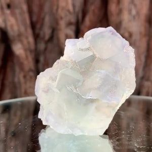 7cm 165g Clear Purple Fluorite, Yaogangxian Mine, Hunan China