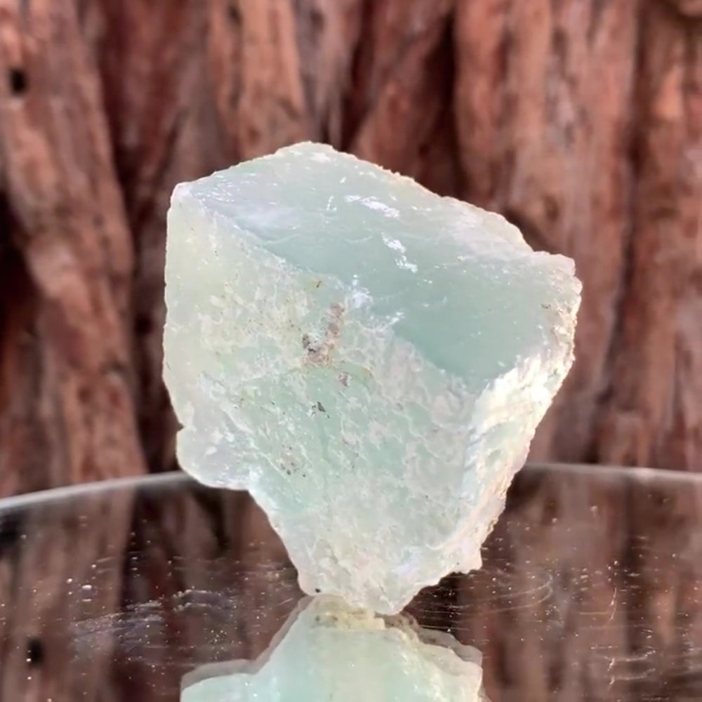 5.5cm 190g Mint Green Fluorite, Yaogangxian Mine, Hunan China