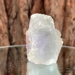 5cm 170g Clear Purple Fluorite, Yaogangxian Mine, Hunan China