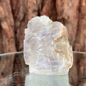 5cm 170g Clear Purple Fluorite, Yaogangxian Mine, Hunan China