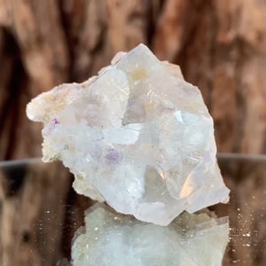 5.3cm 84g Blue Fluorite from Xianghuapu Mine, Hunan, CN