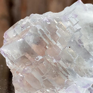 3.5cm 34g Clear Fluorite from Xianghuapu Mine, Hunan, CN
