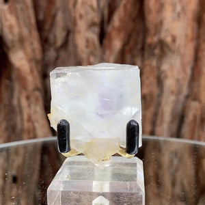 4.5cm 44g Clear Fluorite from Xianghuapu Mine, Hunan, CN