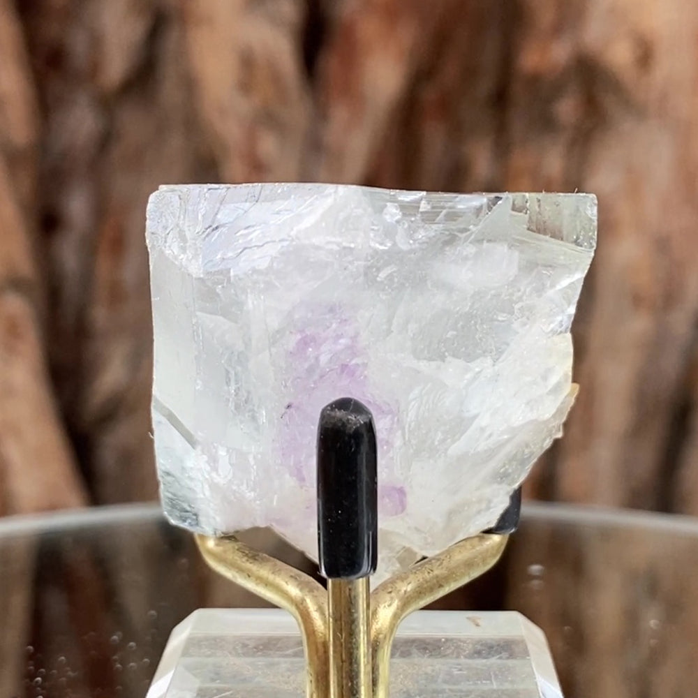 4.5cm 44g Clear Fluorite from Xianghuapu Mine, Hunan, CN