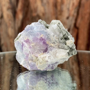 4.5cm 82g Purple Fluorite from Xianghuapu Mine, Hunan, CN