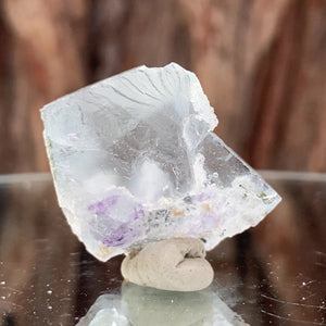 3cm 18g Clear Fluorite from Yaogangixan Mine, Hunan, China
