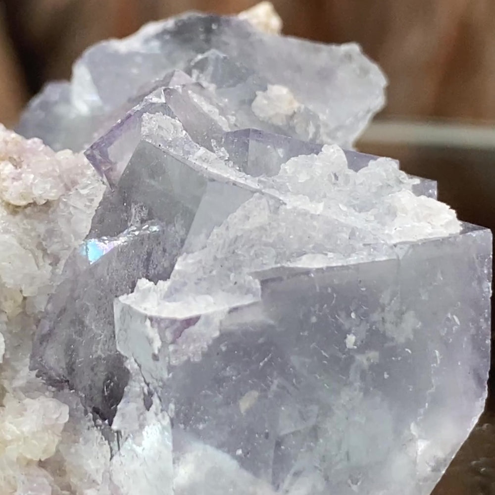 
            
                Load image into Gallery viewer, 4.2cm 60g Fluorite and Calcite from Yaogangixan Mine, Hunan, China
            
        