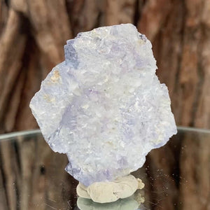 5.4cm 82g Purple Fluorite from Yaogangixan Mine, Hunan, China