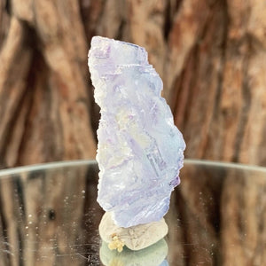 5.4cm 82g Purple Fluorite from Yaogangixan Mine, Hunan, China