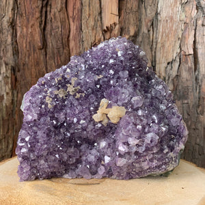 17.5cm 4kg Amethyst in Geode from Brazil