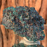 7cm 112g Brochantite and Barite from Bou Beker, Morocco
