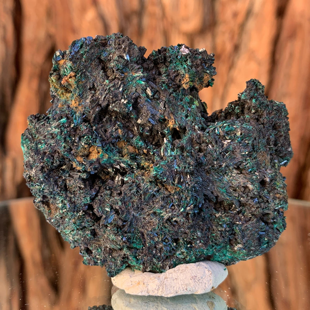 6.5cm 88g Brochantite from Bou Beker, Morocco