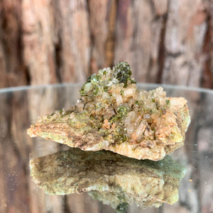 5.5cm 40g Epidote, Clear Quartz from Morocco
