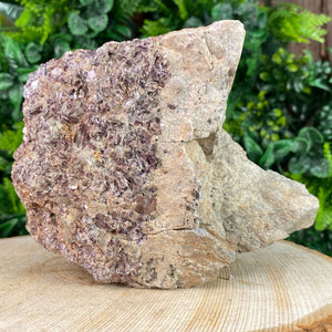 16.5cm 1.41kg Lepidolite from Brazil