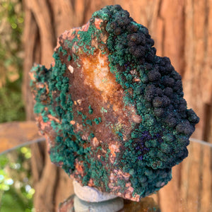10cm 506g Malachite, Azurite from Bou Bekker, Morocco