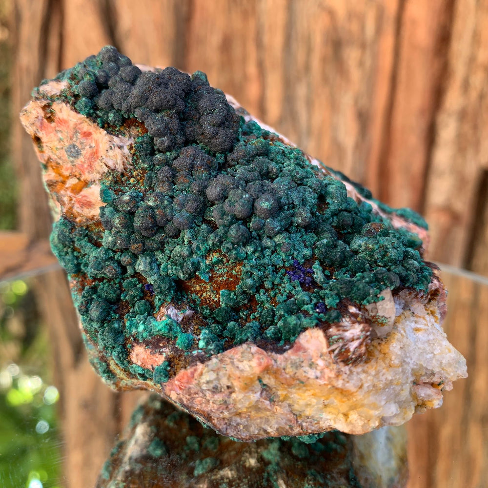 10cm 612g Malachite from Bou Bekker, Morocco