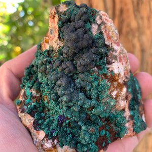 10cm 612g Malachite from Bou Bekker, Morocco