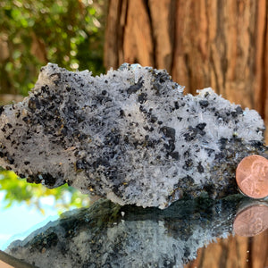 14cm 540g Pyrite, Clear Quartz, Sphalerite from Huaron, Peru