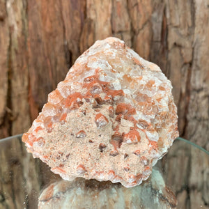 11cm 930g Red and White Calcite from Mexico