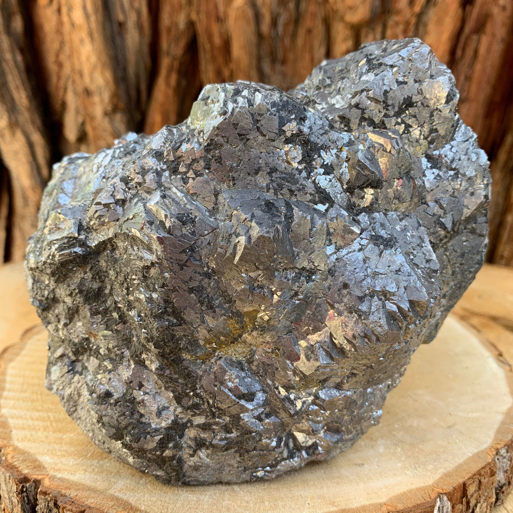 5.49kg 16cm Rare High Metallic Luster Skutterudite Mineral Ore Specimen, Morocco