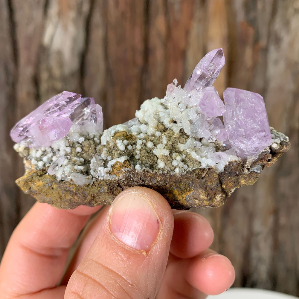 
            
                Load image into Gallery viewer, 8.5cm 58g Veracruz Amethyst with Chalcedony from Mexico
            
        