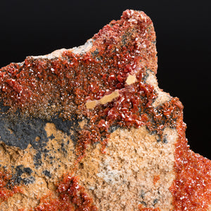 2.12kg 18cm Large Red Vanadinite Crystal Cluster Mineral Specimen from Morocco