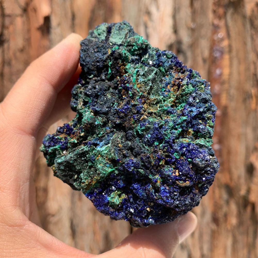 
            
                Load image into Gallery viewer, 9.5cm 308g Azurite from Sepon Mine, Laos
            
        