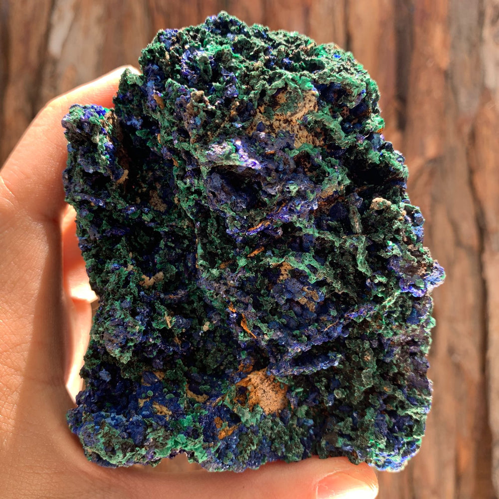 
            
                Load image into Gallery viewer, 10.5cm 446g Azurite from Sepon Mine, Laos
            
        