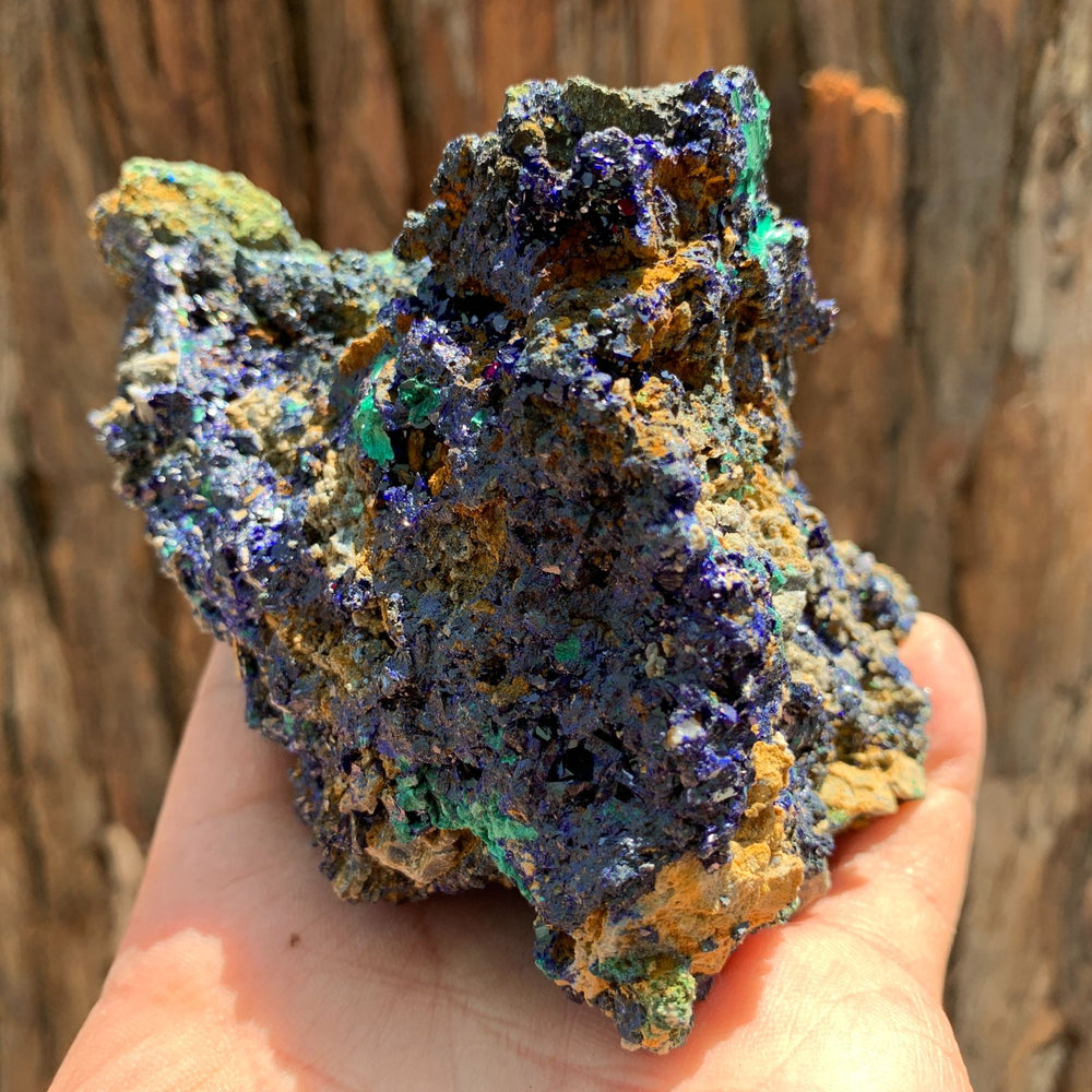 11.3cm 642g Azurite from Sepon Mine, Laos