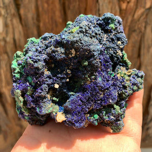 10.7cm 520g Azurite from Sepon Mine, Laos