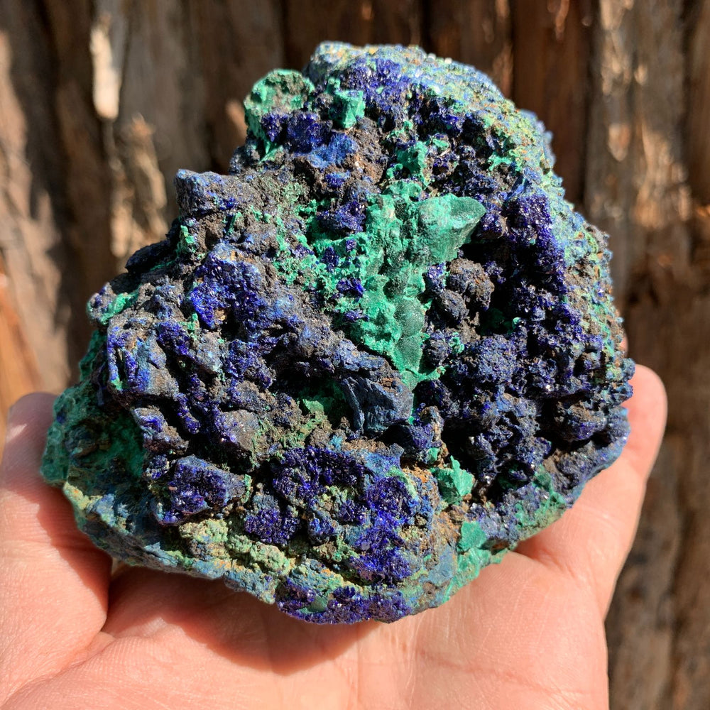 11cm 812g Azurite from Sepon Mine, Laos