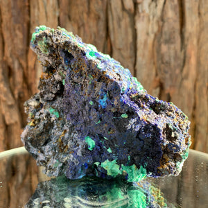 
            
                Load image into Gallery viewer, 12.6cm 838g Azurite from Sepon Mine, Laos
            
        