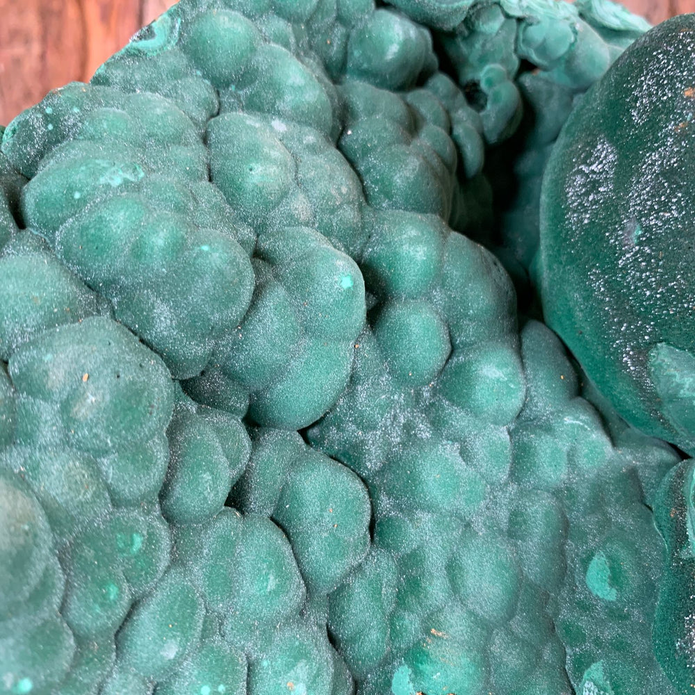 24.5cm 6.55kg Botryoidal Malachite from Sepon Mine, Laos
