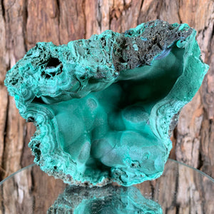 15.5cm 1.81kg Botryoidal Malachite from Sepon Mine, Laos