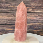 36cm 6.24kg Polished Rose Quartz Point from Madagascar