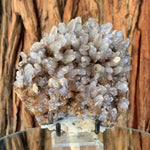 14cm 848g Calcite with Pyrolusite Inclusion from Fujian, China