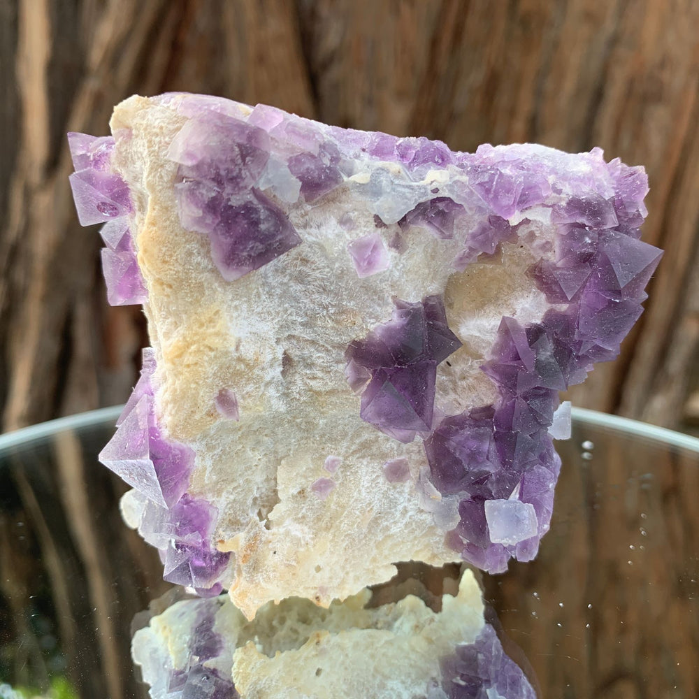 8cm 180g Purple Fluorite from Sanming, Zhejiang, China