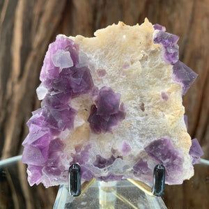 8cm 180g Purple Fluorite from Sanming, Zhejiang, China