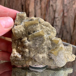 9.5cm 174g Golden Barite from Xiefang Mine, Jiangxi, China