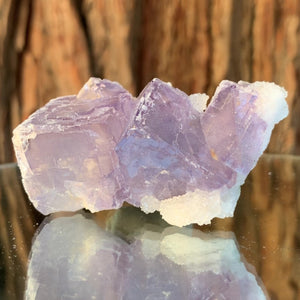 
            
                Load image into Gallery viewer, 7cm 90g Purple Fluorite from Manaoshan Mine, China
            
        