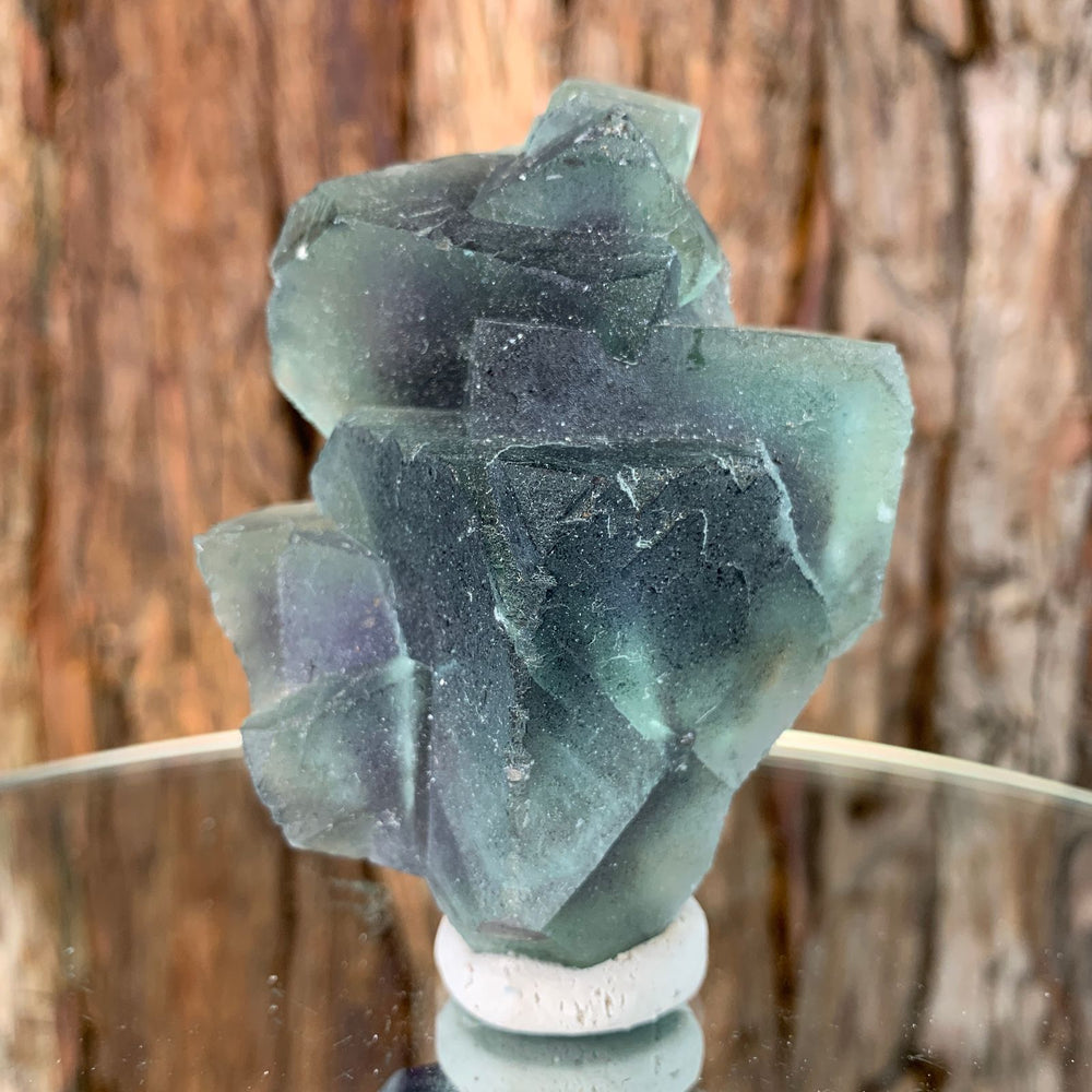 8cm 252g Green Fluorite from Yaogangxian, China