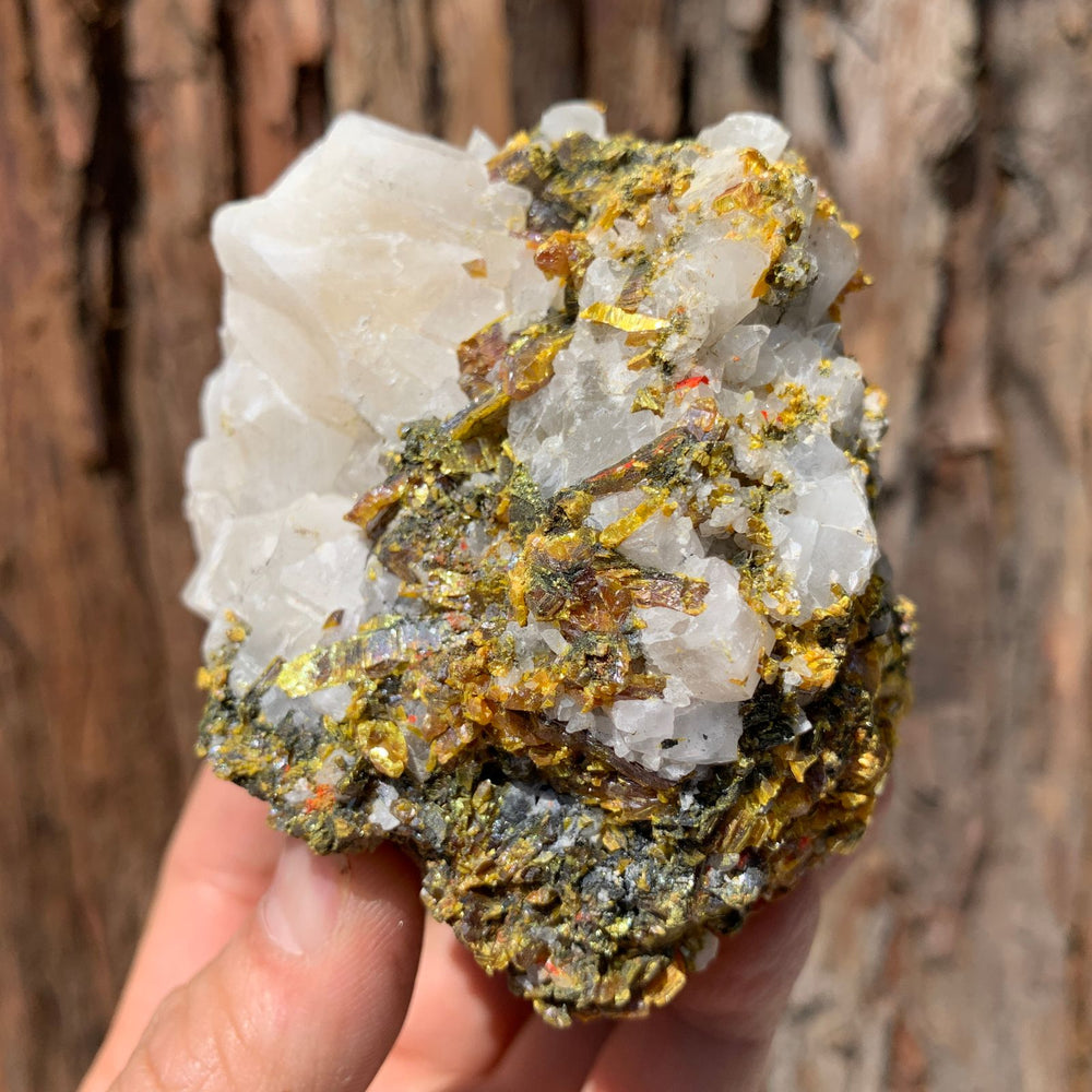 9cm 616g Orpiment from Hunan, China