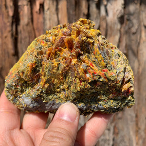 11.4cm 712g Orpiment from Hunan, China