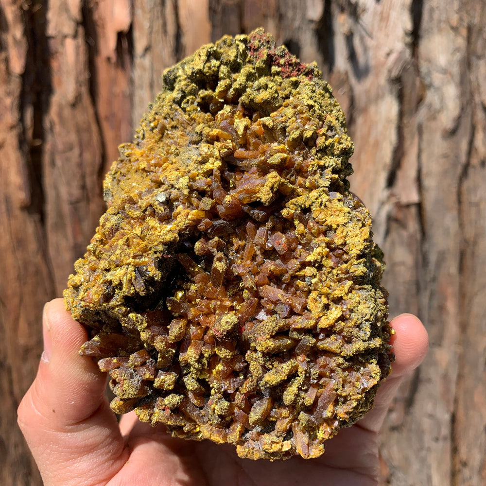 12cm 688g Orpiment from Hunan, China