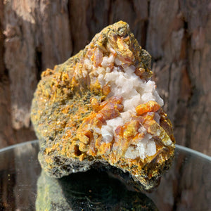 11.3cm 722g Orpiment from Hunan, China