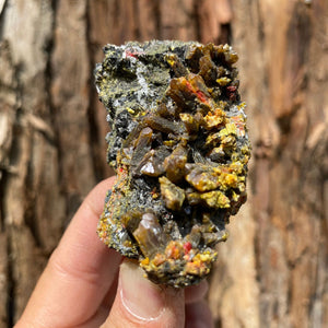 6.8cm 116g Orpiment from Hunan, China