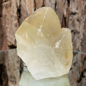 7.5cm 260g Yellow Calcite from Hunan, China