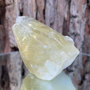 8cm 266g Yellow Calcite from Hunan, China